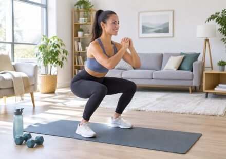 Beginner-friendly full body exercises at home