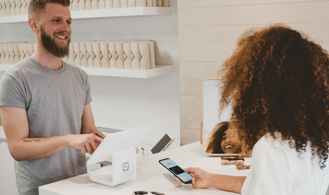 Person reviewing healthcare and financial information for a health savings account